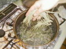 ヨモギメンの茹で方１